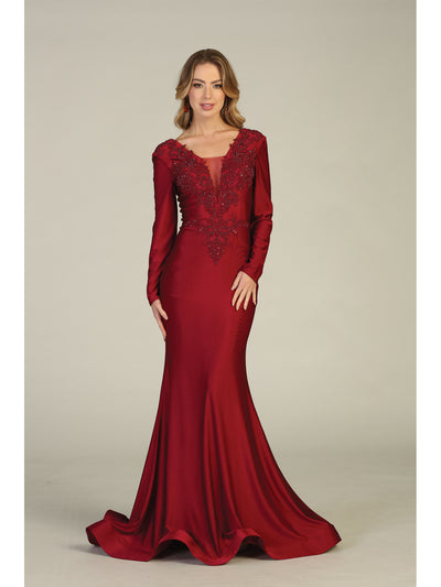 Wholesale Mother of the Bride Dresses MQ1772 in Rust