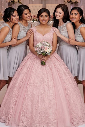 Dama Dresses for Quinceanera in Silver Style MQ1814 Quince Outfit