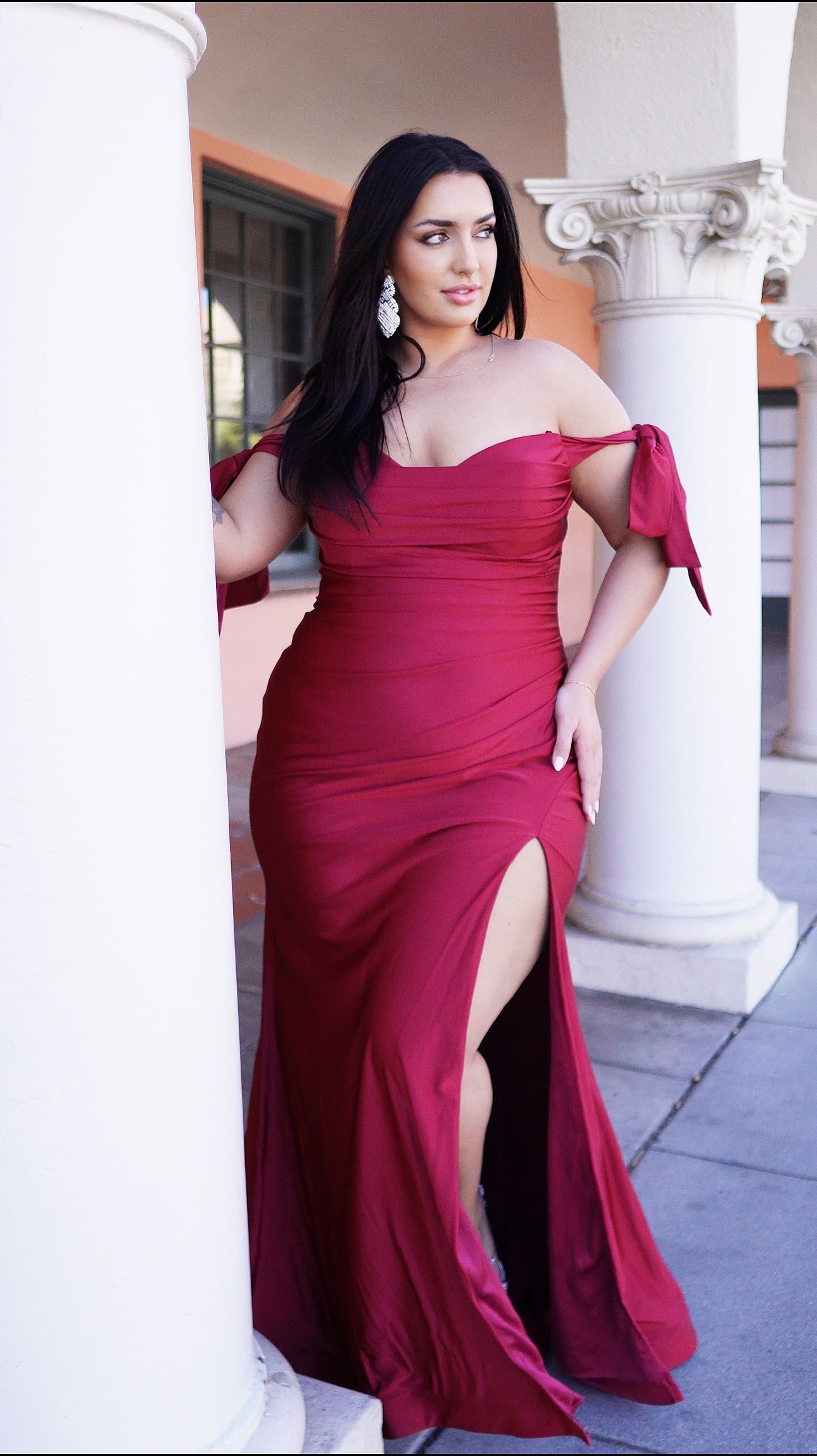 Mocha Bridesmaid Dresses in Satin and Plus Size Gowns