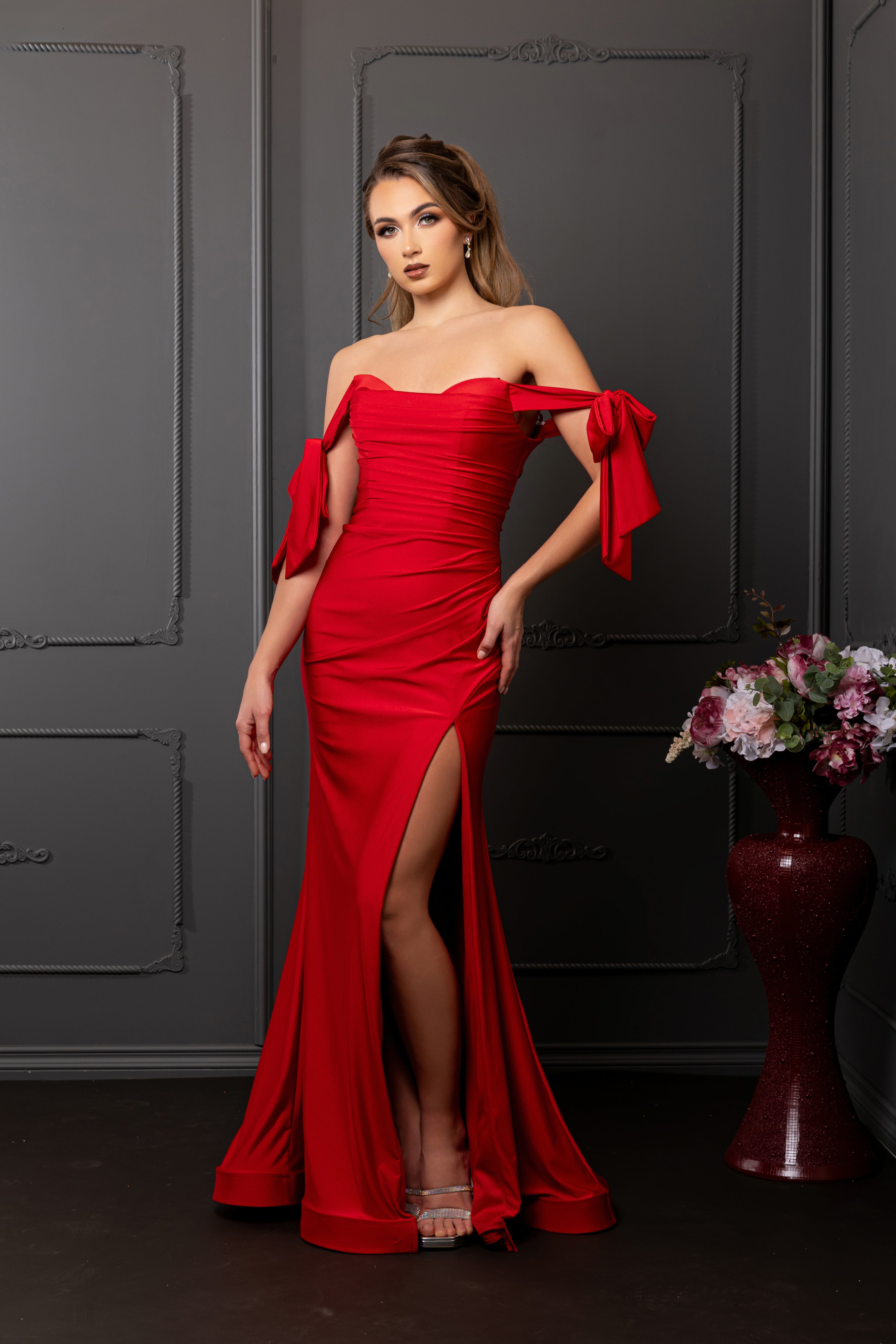 Valentine's Day Dress in Red Cute Vday Outfit & Plus Size