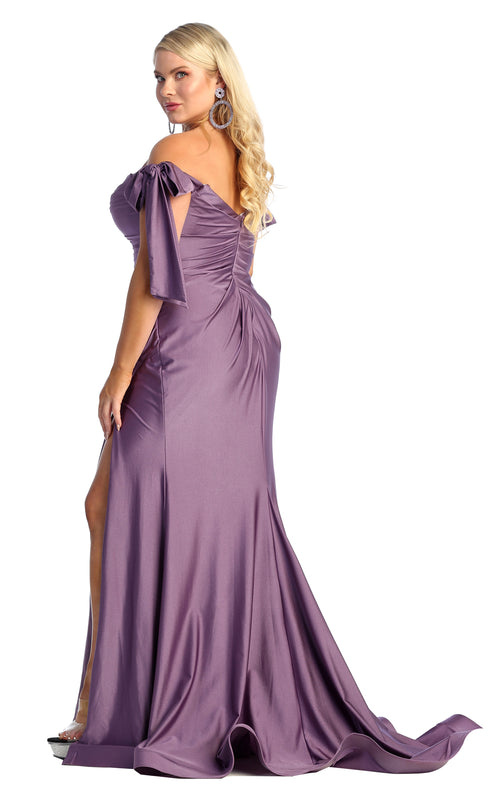 Mocha Bridesmaid Dresses in Satin and Plus Size Gowns