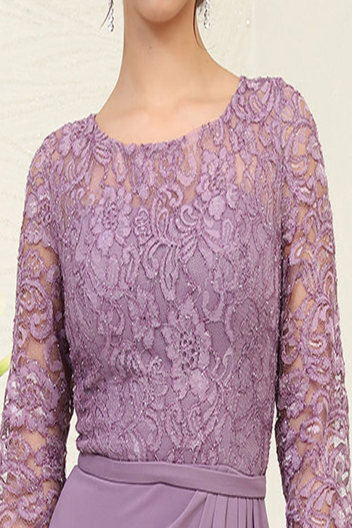 May Queen MQ2100 3/4 Sleeves Tea Length Mother of the Bride Dress