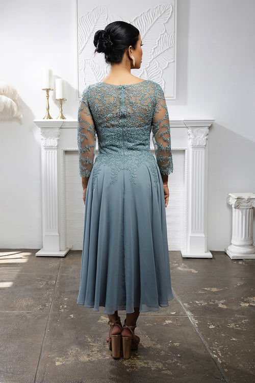 Mother Of The Groom V-Neck A-Line Cocktail Dress By May Queen MQ2108