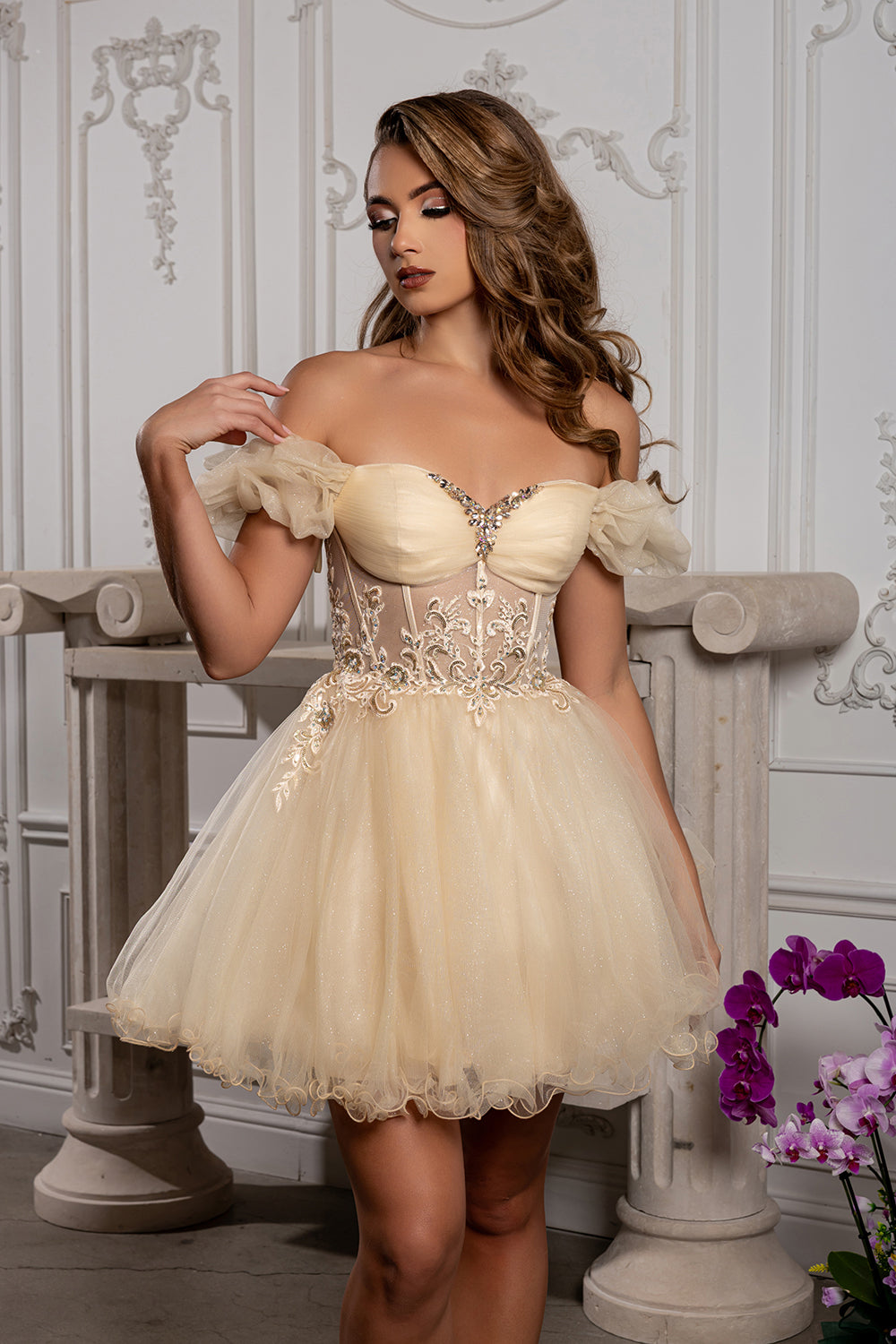 Cocktail Dress Sweetheart A-Line Semi-Formal By May Queen MQ2164