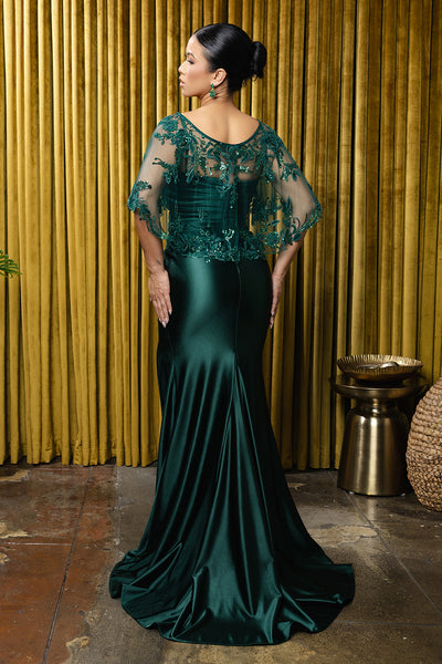 Sequin Lace Mermaid Mother of the Bride Gown By May Queen MQ2173