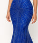 Strapless Corset Sequin Evening Gown, Sparkling Mermaid Formal Dress By May Queen MQ2195