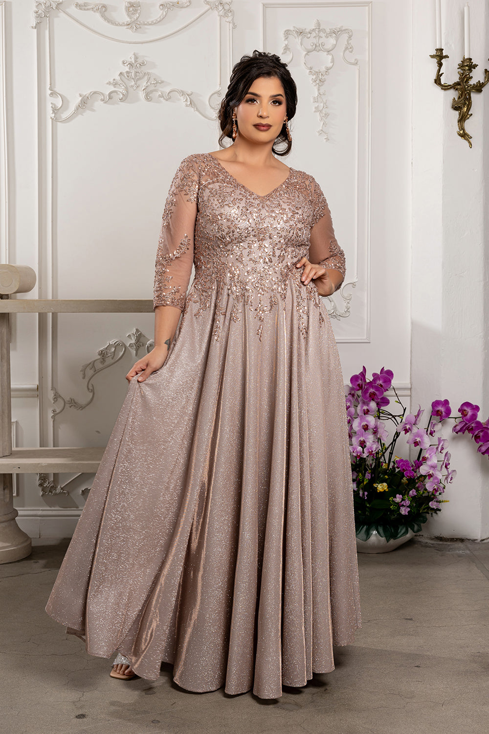 Mother of the Bride Gown by May Queen MQ2227