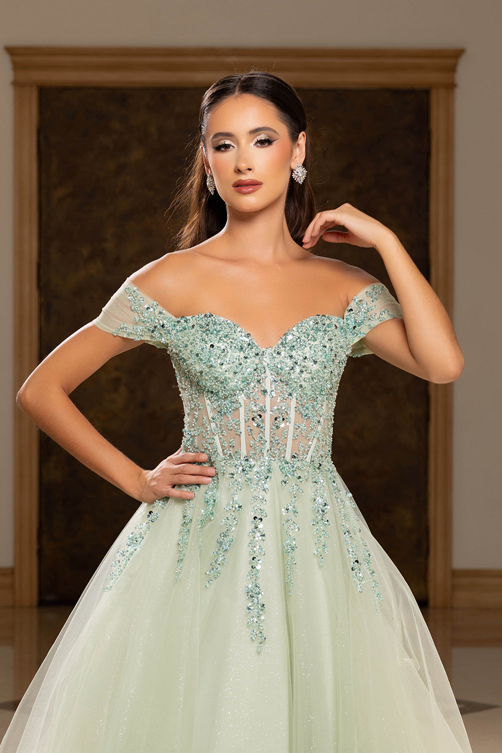 May Queen BABY BLUE Prom Dress