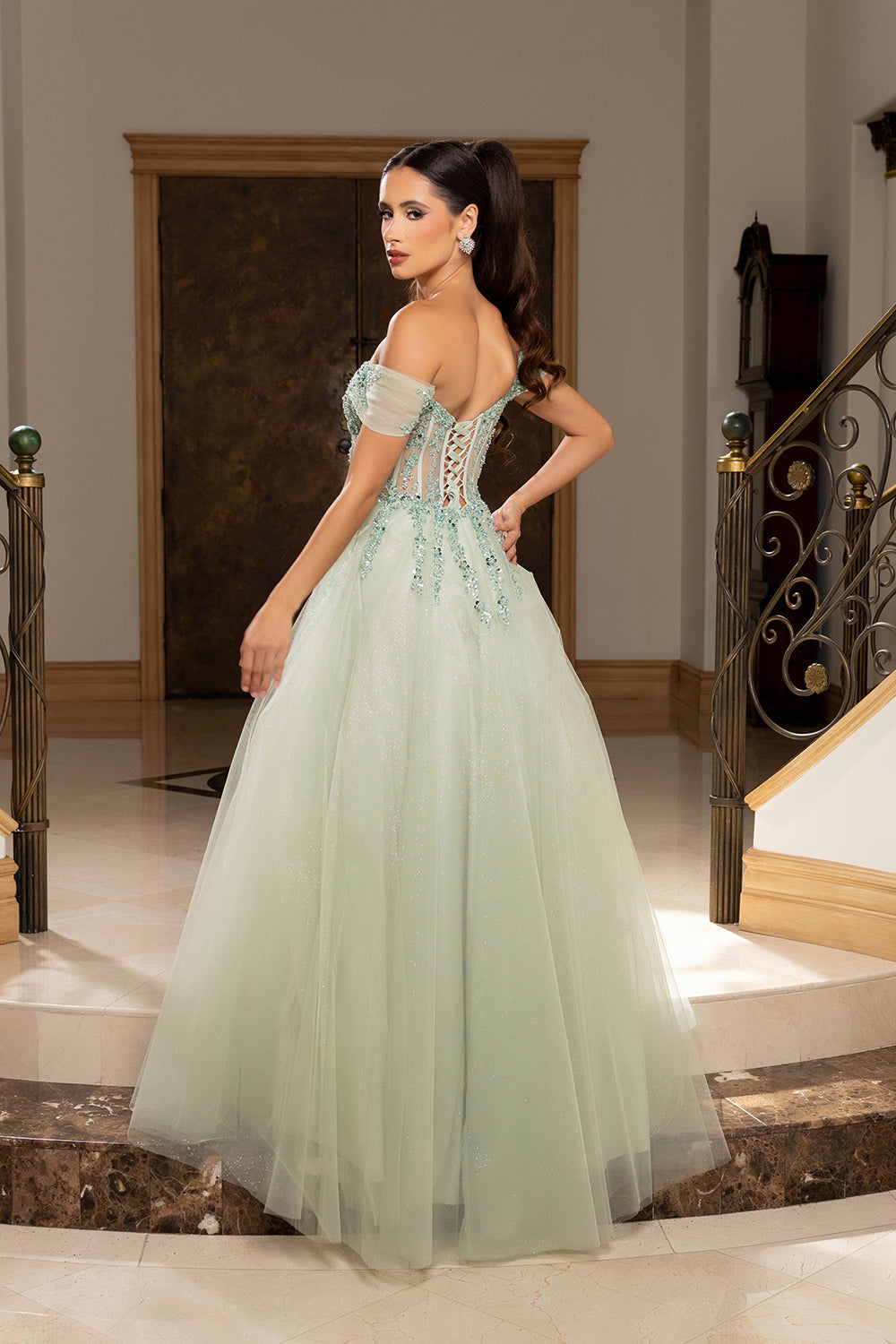 May Queen BABY BLUE Prom Dress