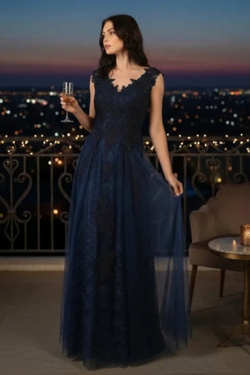 May Queen MQ1799 Special Occasion A-line Embroidered Formal Dress