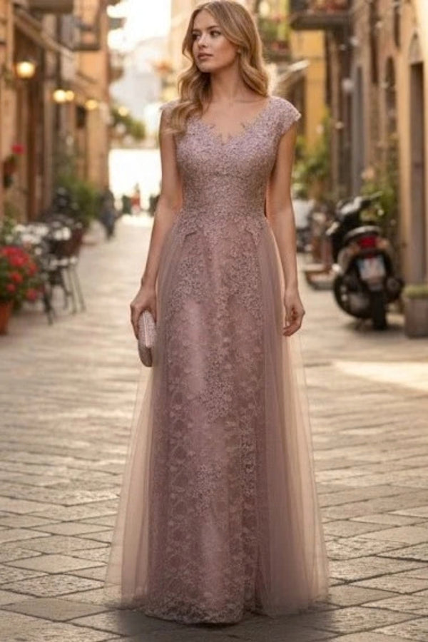 May Queen MQ1799 Special Occasion A-line Embroidered Formal Dress