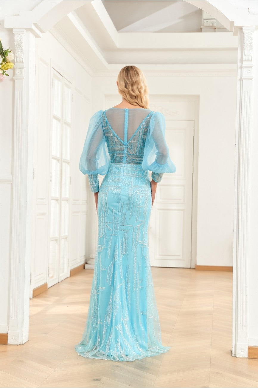 High Couture NR2276 Overskirt Long Formal A Line Evening Dress