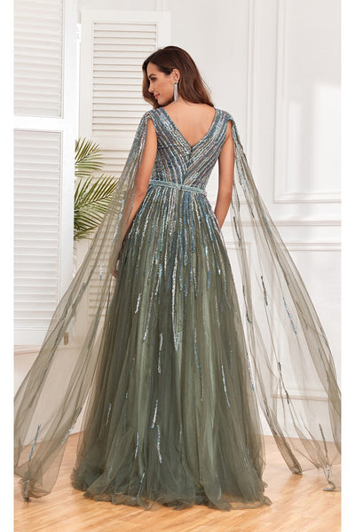 High Couture NR2306 Long A Line Formal Evening Dress