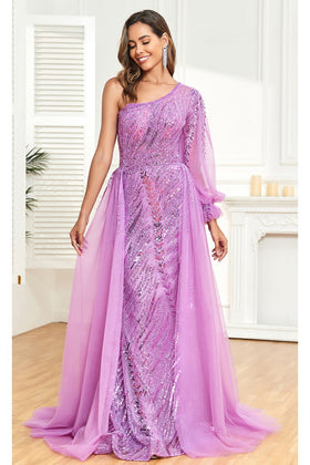 High Couture NR2329 Overskirt Long Formal Evening Dress