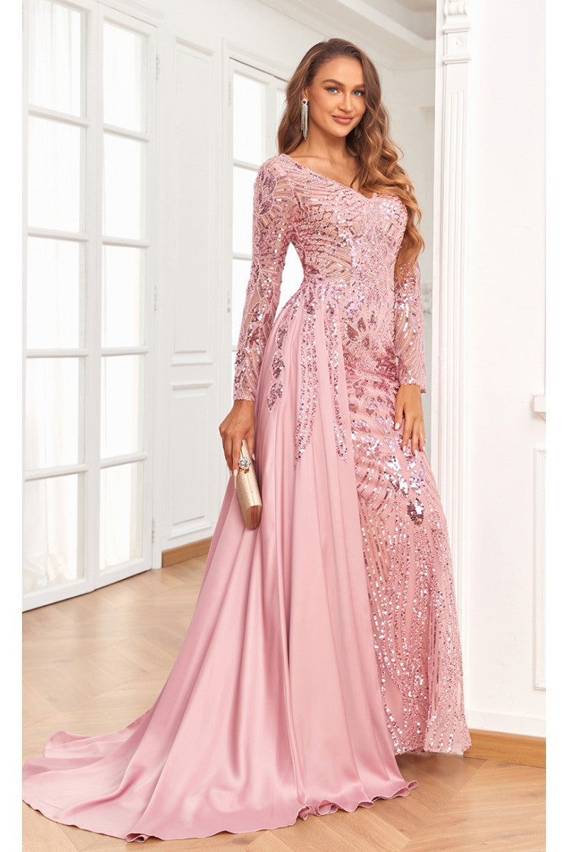 High Couture NR2333 Formal Beaded Evening Long Dress