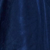 Vestido corto de mikado con escote en V y efecto ilusión de Poly USA 7894
