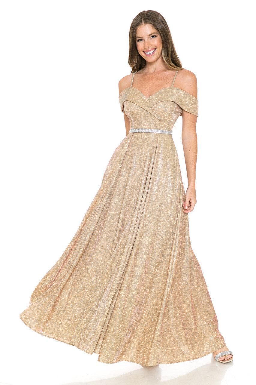 Vestido de fiesta con escote corazón y tirantes finos de Lenovia 5236