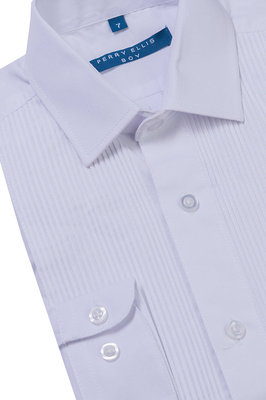 Conjunto de esmoquin negro "Trent" de 5 piezas de Perry Ellis Kids