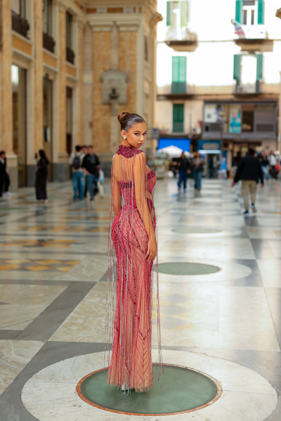 Chic and Holland Blood Red Dress