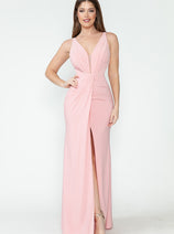 Formal Dress Ruched Spaghetti Strap Mermaid Prom Gown By Lenovia 5308