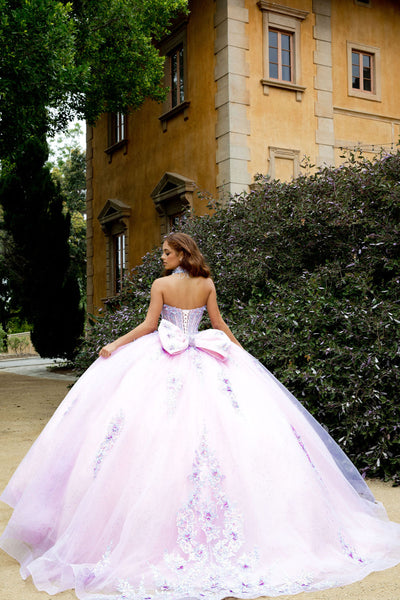 Strapless Corset Ball Gown by Bella Princess PQ1091