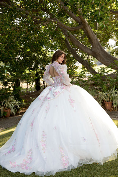 Strapless Bolero Ball Gown by Bella Princess PQ1093