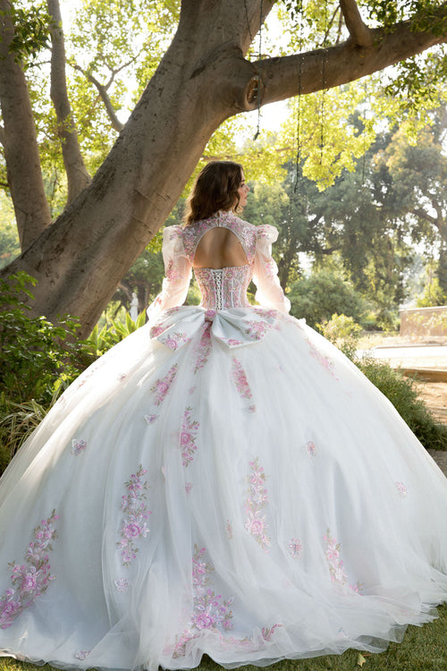 Strapless Bolero Ball Gown by Bella Princess PQ1093
