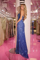Prom Dresses Beaded Long Prom Dress Pink