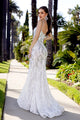 Portia and Scarlett PS25150 Embroidered Mermaid Prom Dress | Long Special Occasions Gown
