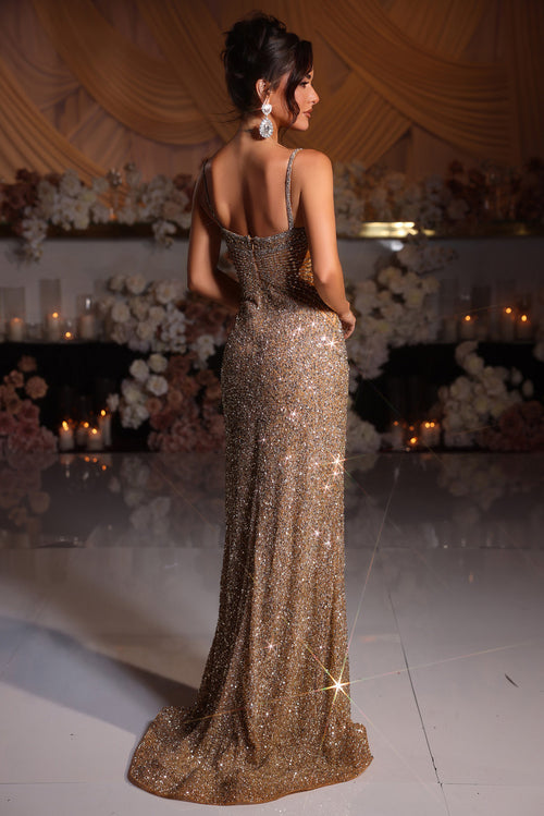 Portia and Scarlett PS25431C - Elegant Prom Gown