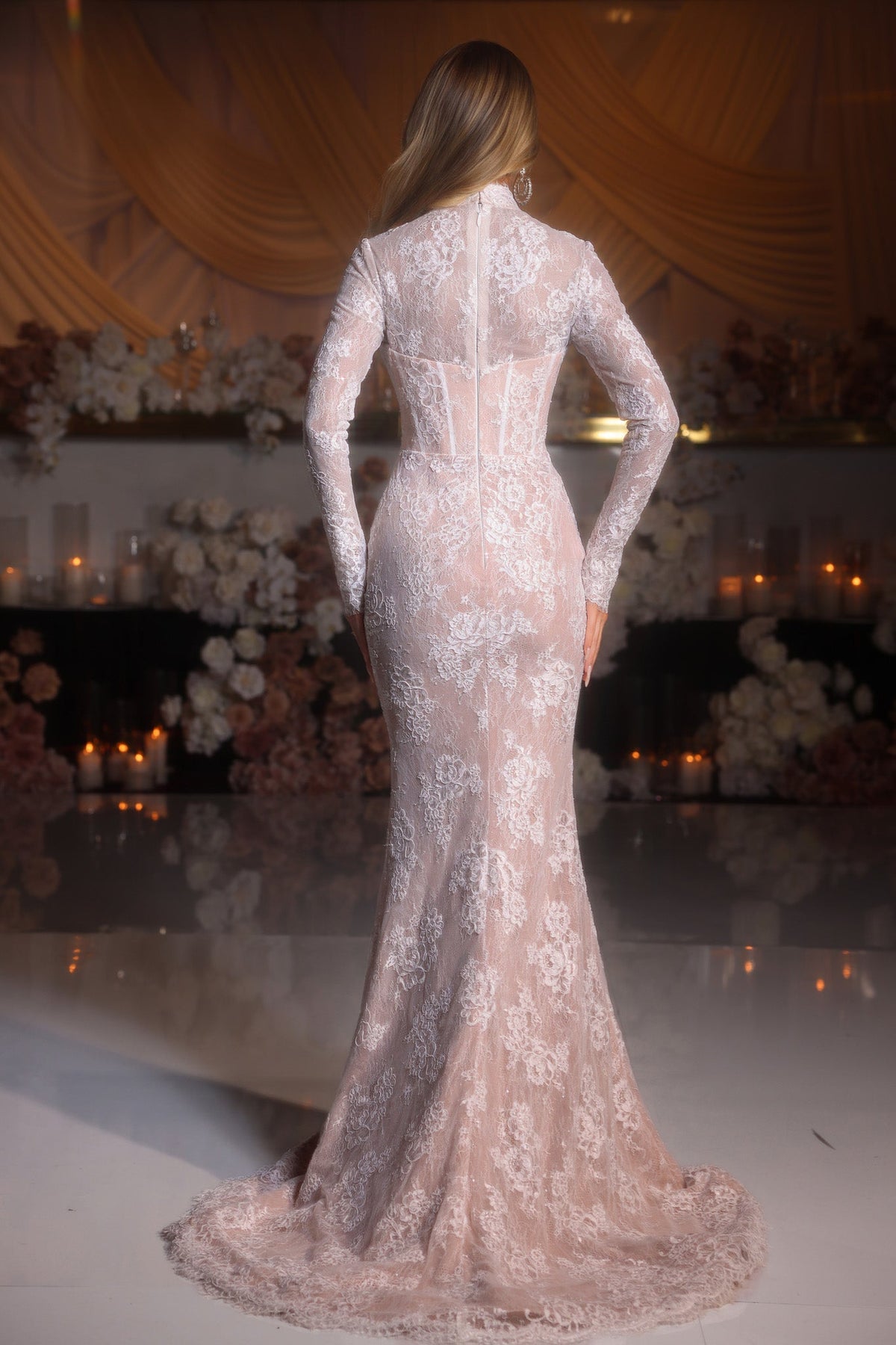 Portia and Scarlett Ivory/Nude dress