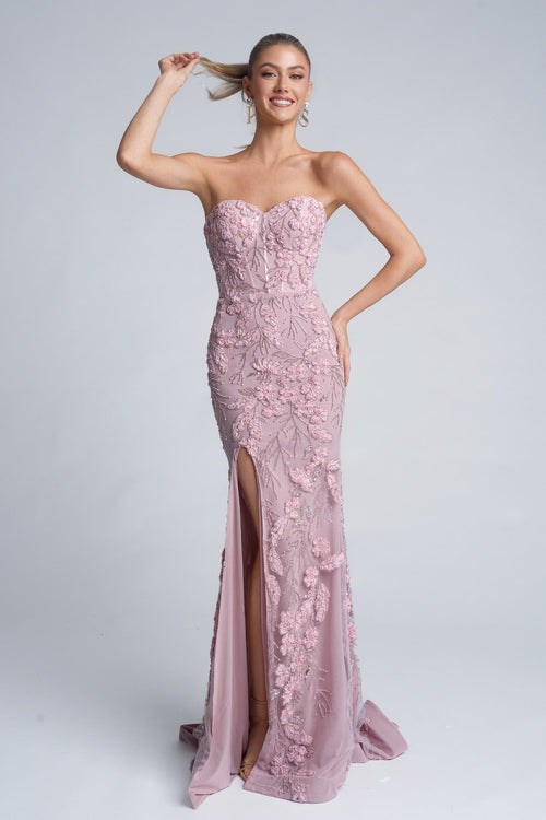 Portia and Scarlett Black/Nude dress