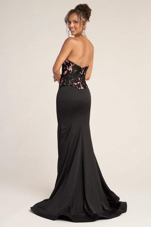 Portia and Scarlett Black/Nude dress