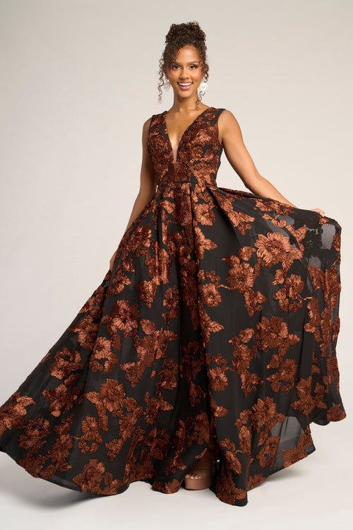 Portia and Scarlett Brown/Black dress