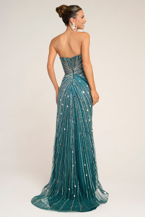 Portia and Scarlett Black/Gold dress