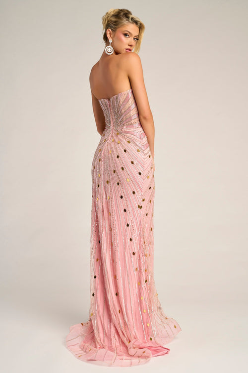 Portia and Scarlett Black/Gold dress