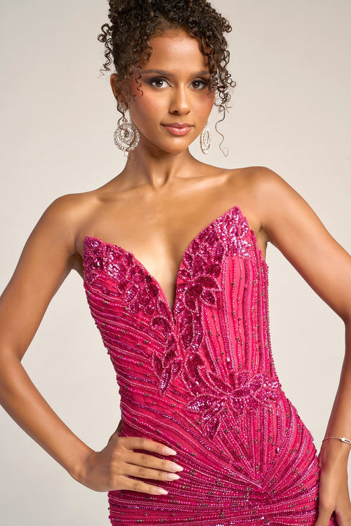 Portia and Scarlett Fuchsia dress