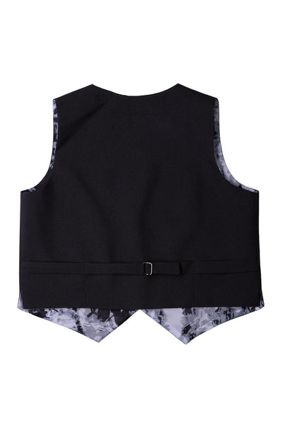 Esmoquin infantil "Prodigy" de 5 piezas en color carbón oscuro