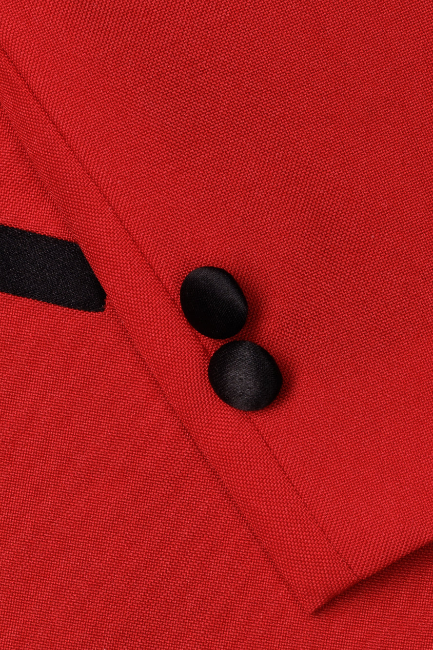 Conjunto de esmoquin rojo de 5 piezas “Prodigy”