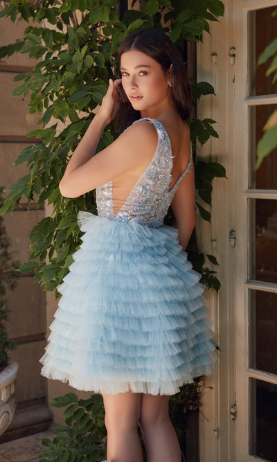 Nox Anabel R883 Adorable Short Babydoll Homecoming Dress