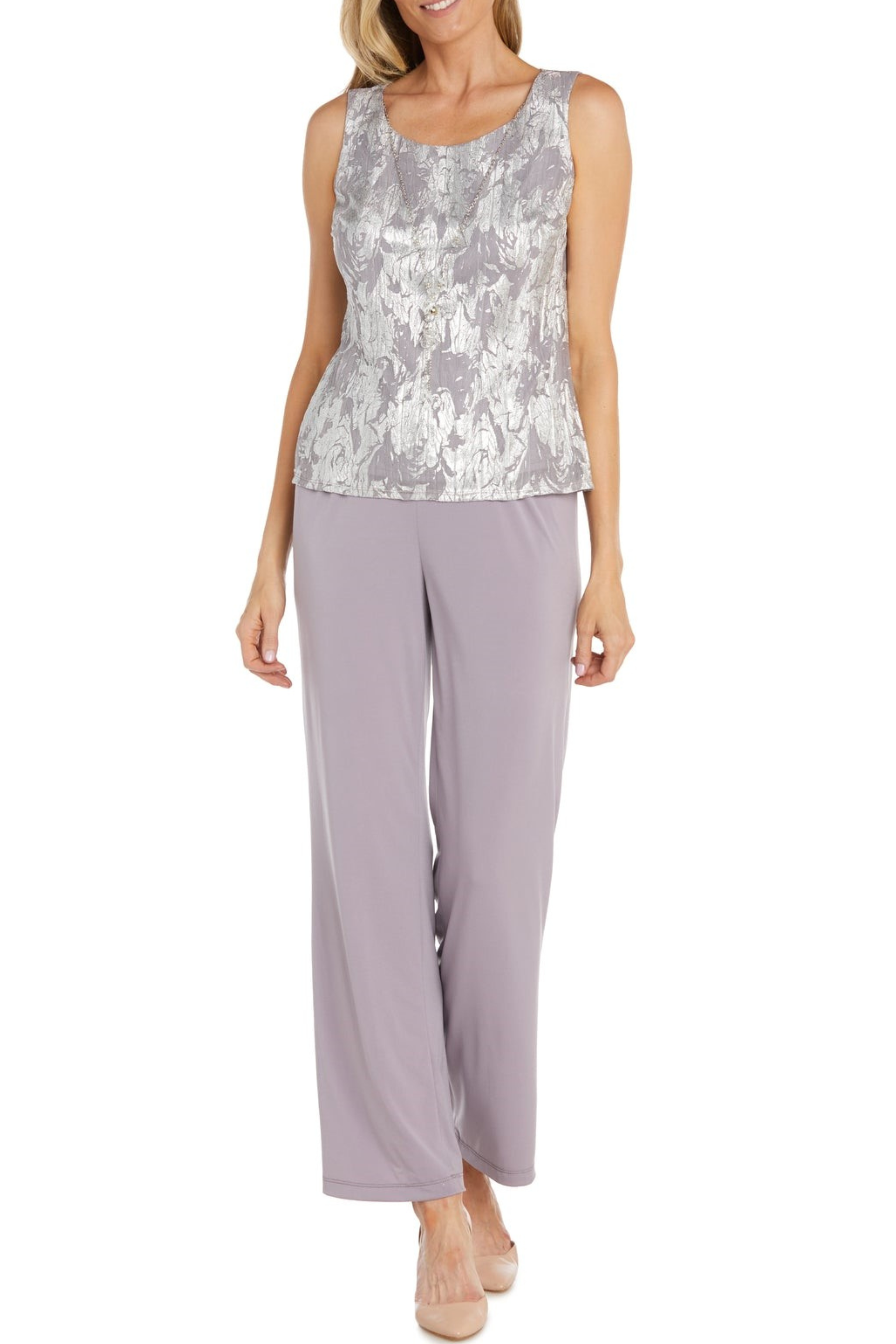New Yorker's Apparel LAVENDER SILVER 3 PIECE SET Dress