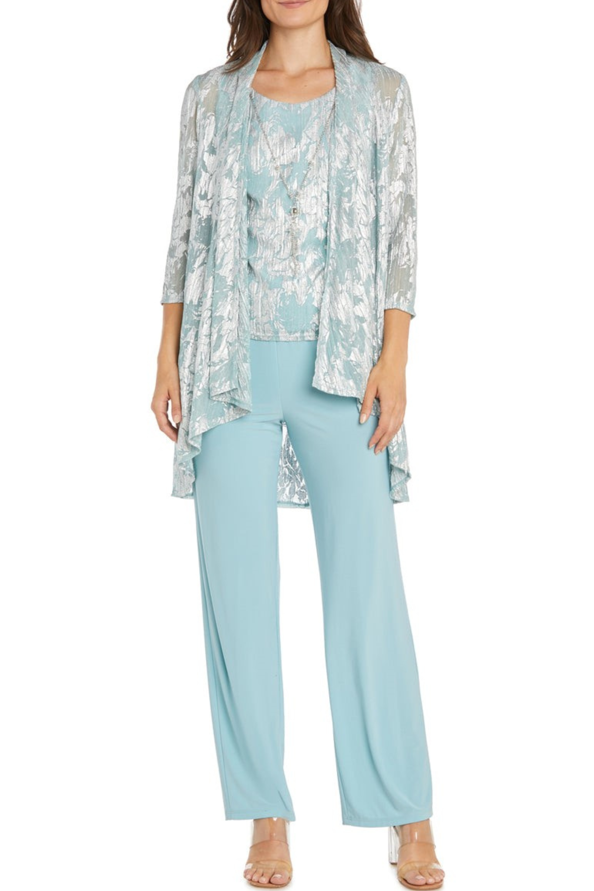 New Yorker's Apparel SAGE SILVER 3 PIECE SET Dress