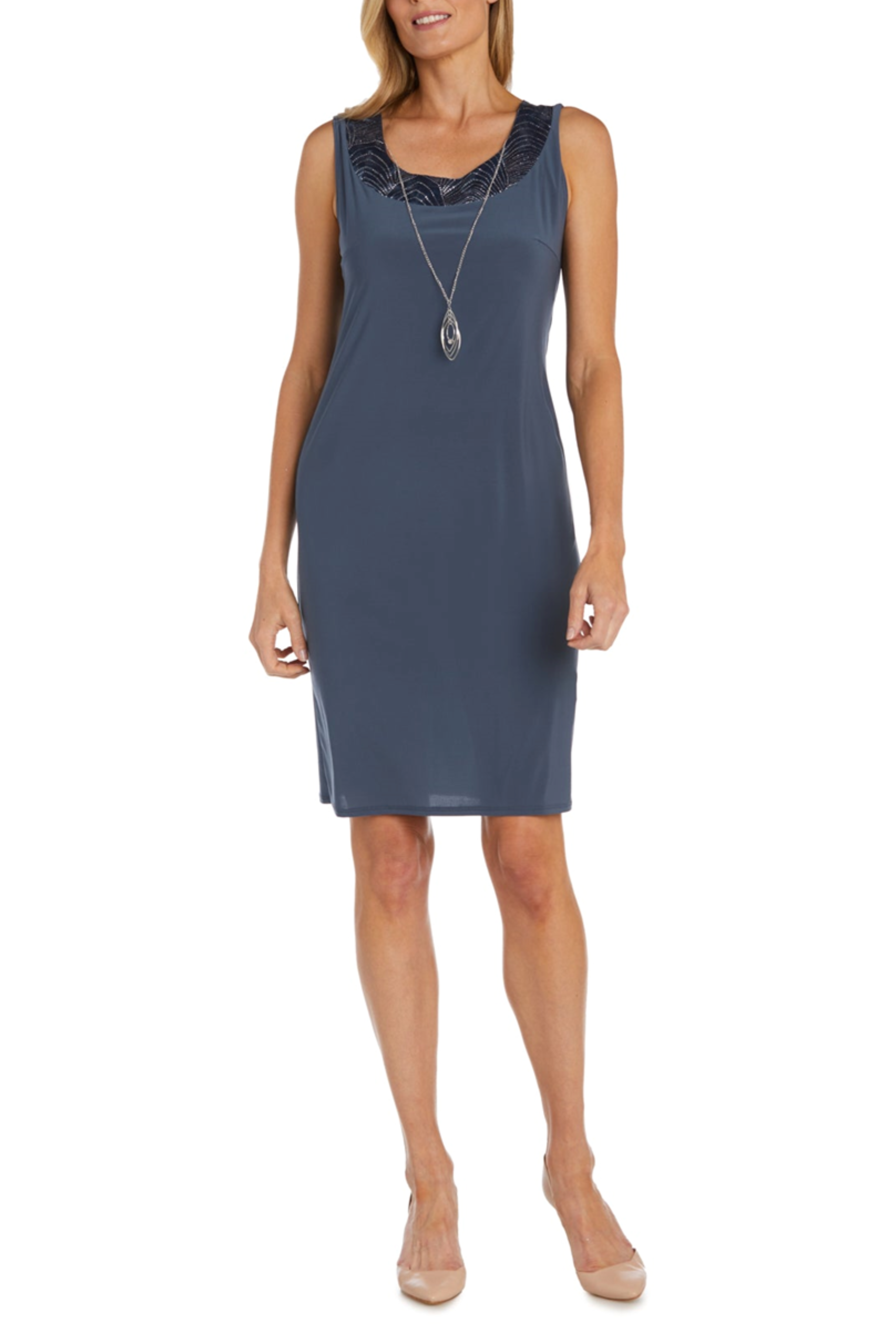 New Yorker's Apparel CHARCOAL 2 PIECE JACKET DRESS