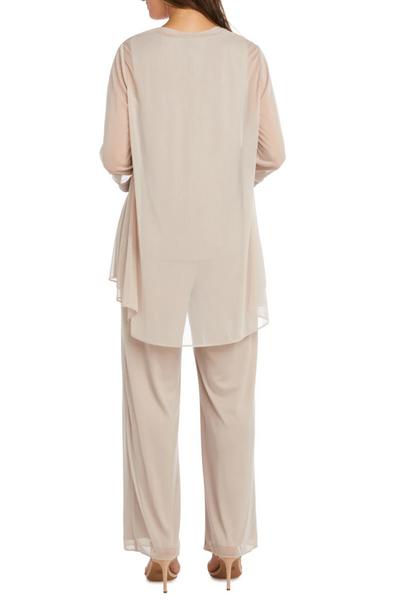 RM Richards 3-Piece Shimmer Rhinestone Pants Set