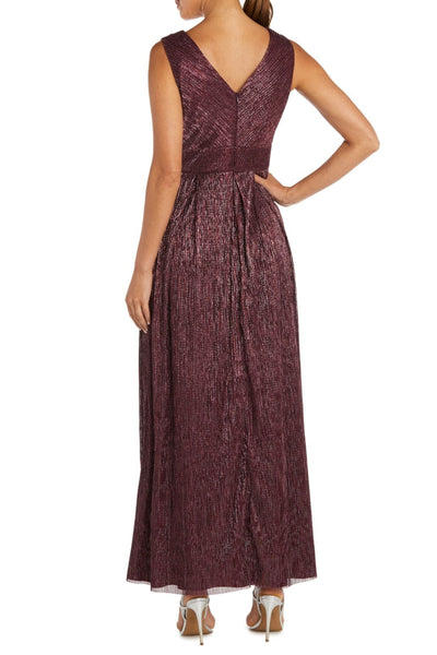 RM Richards Sleeveless A-Line Long Evening Dress