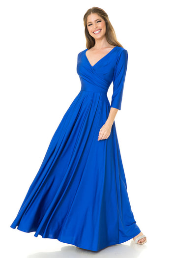 Wholesale Mother of the Bride Dresses 5243 in Royal Blue