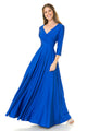Vestidos de Madre de la Novia al por Mayor 5243 en Azul Real