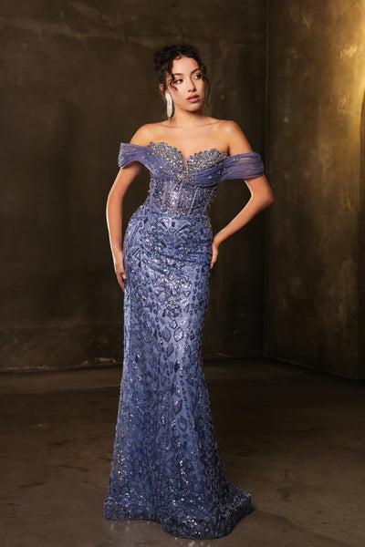 Evening Dress Sweetheart Off The Shoulder Mermaid Prom Gown By RQ8191-New Collection