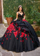 Rachel Allan RQ1144 Cold Shoulder Quinceanera Dress