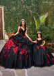 Rachel Allan RQ1144 Cold Shoulder Quinceanera Dress